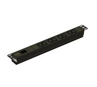APC EPDU1016B PDU básica 1U con 8 salidas C13, 16A, 230V, Negro