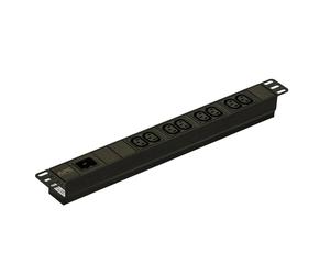 APC EPDU1016B PDU básica 1U con 8 salidas C13, 16A, 230V, Negro