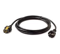 APC NetShelter - Cable de alimentación - Bloqueable - 3m - C19 - CEE/7 Schuko - Profesionales - Nuevo