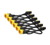 APC NetShelter - Kit de cable de alimentación - Bloqueable - 6 cables - 0,61m - Profesionales - Nuevo