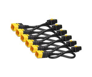 APC NetShelter - Kit de cable de alimentación - Bloqueable - 6 cables - 0,61m - Profesionales - Nuevo