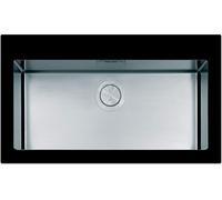 APELL Pura PUG861IBC Fregadero Vidrio Templado 87 X 51CM Montaje 8MM Satinado