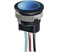APEM IAR3F1200 - Pulsador a presión (24 V/DC 2 A, 1 x Off/On) con recordatorio IP67 (frontal frontal) 1 pc(s)