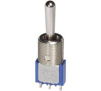 Apem Interruptor de palanca 2 x (on)/Off/(on) 5647MA 250 V/AC 3 A momentáneo/0/momentáneo 1 pc(s)