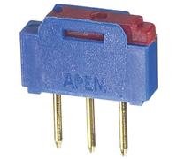 Apem NK236 - Interruptor deslizante (12 V, CA, 0,5 A, 1 unidad/encendido)