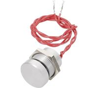 APEM PBAR2AF0000 Interruptor piezoeléctrico 24V DC/AC 0.2A 1 x Off/(On) Recordatorio IP69K 1 unid(s)