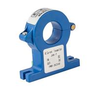 Apertura 50 mm Open Loop Split Core 0-10 V 4-20 mA Salida Sensor Hall Transmisor de corriente AC DC0-1500A Entrada Convertidor de medida DC24V (4-20 ma,AC 0-400 A input)