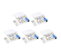 APGLSXY Caja de terminales de fibra óptica de montaje en pared, doble puerto 86, tipo 86 para protección segura de cables en gestión de fibra de pared