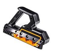 APGLSXY Cepilladora ergonómica de ángulos manuales para bordes de placas de yeso, ABS y acero doble instrumento de recorte, cortador de biselado manual