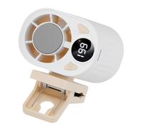 APGLSXY Ventilador de clip recargable con diseño de motor silencioso, dispositivo de refrigeración para cochecitos de bebé, bicicleta, uso al aire libre, oficina, escritorio