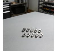 APKT1604PDFR-MA H01 Insertos de carburo para aluminio, puntas de corte de fresado CNC, semiacabado y acabado, 10 piezas