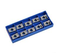 APKT1604PDFR-MA3 H01 - Plaquitas de metal duro (10 unidades, 16 x 12 x 0,8 mm, muy resistentes al desgaste)