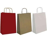 APLI 101646 - Bolsa kraft marron, asa retorcida 320x160x390 mm en paquete de 50 unidades