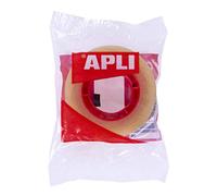 APLI Cinta adhesiva 11103 19 mm x 33 m transparente