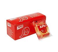 APLI Cinta adhesiva 12 mm x 33 m transparente