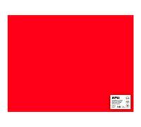 Apli 14265 - cartulina roja 50 x 65 cm 170 g 25 hojas