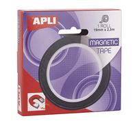 APLI Cinta adhesiva magnética 17724 – 19 mm x 2,5 m