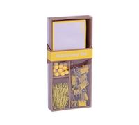 Apli 18423 - set oficina fluor collection - amarillo