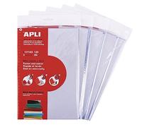 APLI 19654 - Maxi Pack 15 Forros Ajustables PVC 300 mm 120 µ