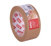 APLI Cinta de Embalaje Kraft Marrón 48 mm x 50 m (Set de 36)