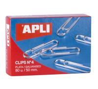Apli Clips galvanizados de 50 mm 80 unidades