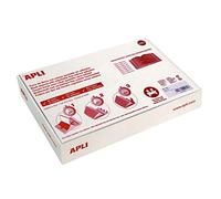 APLI Forro de libro PVC Apli Kids 12280 – solapa ajustable adhesivo 290x530 mm Pack 100