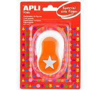 Apli kids 13298 - perforadora especial goma eva figura estrella, 25.4