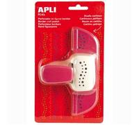 Apli kids 13639-perforadora papel lateral puntos, borde