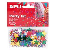 APLI Kids 13821 - Bolsa confeti estrellas color 15 mm 14g