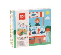 APLI Kids 20595 - Juego de Gomets y Pegatinas Mercado