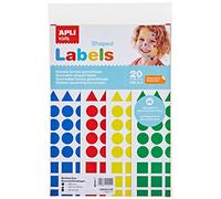 APLI Kids 5151 - Bolsa A4 gomets 20 mm colores surtidos 20 hojas