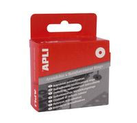 Apli pack de 500 arandelas de refuerzo 13mm - polipropileno - color bl