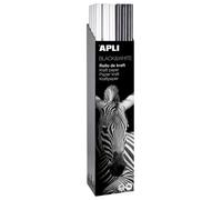 APLI Papel de Regalo Rollo Black & White 1x3 m (Caja de 30)