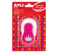 Apli perforadora de papel y goma eva en forma de corona - figura de 25