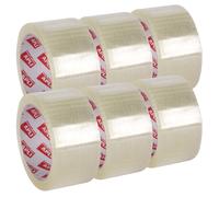 Apli Precinto ESTANDAR sin ruido PP Acrílico Transparente 48 mm x 66 m 28 μm