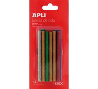 Apli recambio de barras de adhesivo termofusible - ø7.5mmx10cm - colo