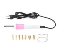 Aplicador de Diamantes de Imitación con Pistola de Calor 15W, Kit de Bricolaje con Brocas y Rejilla de Hierro, 110-220V
