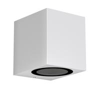 Aplique ALSE downlight para exterior aluminio blanco angular in U10 LED