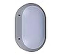 Aplique amazonas grande ip54 1xe27 l.18,5xan.9xal.28cm aluminio + poli