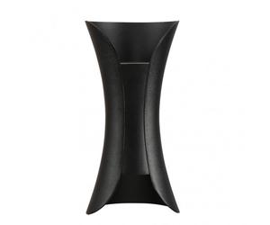 Aplique barredor de pared 10w 4000k dickens negro 950lm 20x10x9 cm ip