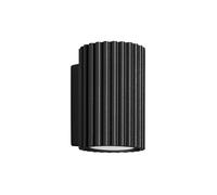 Sollux Lighting Aplique de pared Karbon 10 Negro