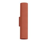 Aplique con 2 luces Karbon Rojo Ocre 30