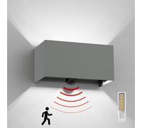 Aplique CUBEL Sensor crepuscular Detector de movimiento para exterior IP65