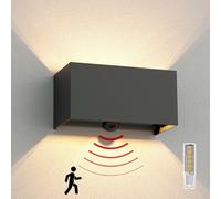 Aplique CUBEL Sensor crepuscular Detector de movimiento para exterior IP65