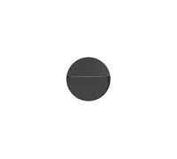 Aplique de exterior aluminio color negro serie nod 11cm
