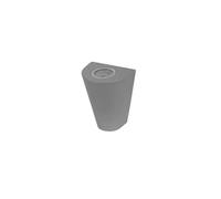 Aplique de exterior metal color gris serie ganges cm