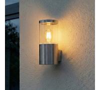 Aplique de exterior OSRAM ENDURA CLASSIC EBRO, acero inoxidable, IP44