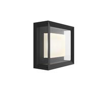 Philips Hue Aplique Econic LED inteligente, blanco y color, Negro, compatible con Alexa y HomeKit