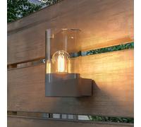 Aplique de exterior Philips Nayl, antracita, metal, IP44, E27