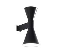Aplique de Marsella Lámpara de Pared Negro